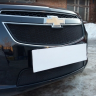 Защита радиатора "Standart" Chevrolet Cruze (2008-2013) верх, чёрная купить недорого с доставкой в Надым
