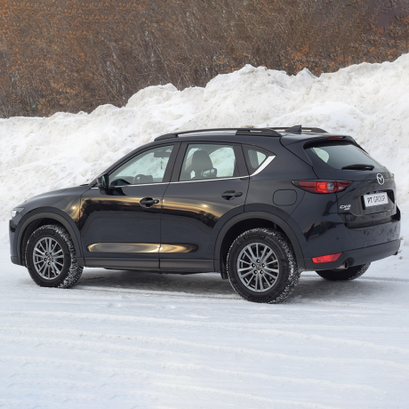 Рейлинги (Черный Муар) MAZDA CX-5 (2017-н.в.) купить недорого с доставкой в Надым