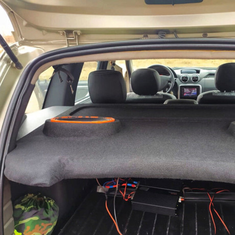 Полка Renault Duster (2010-2015)(отв. под динамики 16см) купить недорого с доставкой в Надым