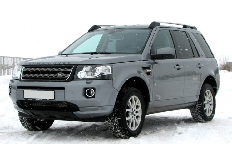 Рейлинги Land Rover Freelander (2006-2014 г.в.) Чёрный купить недорого с доставкой в Надым