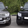Решетка радиатора "Broomer Design" var №2 для Mitsubishi Pajero 4 (2006-2015) купить недорого с доставкой в Надым
