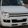 Решетка радиатора "Broomer Design" var №2 для Mitsubishi Pajero 4 (2006-2015) купить недорого с доставкой в Надым