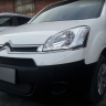 Защита радиатора "Standart" Citroen Berlingo рестайлинг (2008-2016) чёрная купить недорого с доставкой в Надым