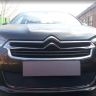Защита радиатора "Standart" Citroen C4 седан (2013-2016) чёрная купить недорого с доставкой в Надым