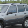 Рейлинги B@3 2123 "Chevrolet Niv@" (2002-2020), L@DA Niv@ Travel Чёрный купить недорого с доставкой в Надым