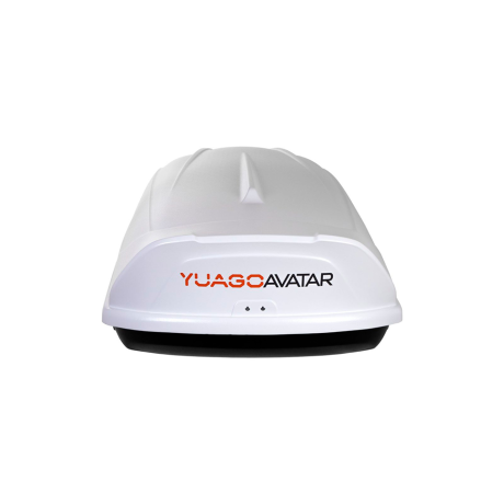 Автобокс YUAGO Avatar (тиснение) (EuroLock), белый, 460л купить недорого с доставкой в Надым