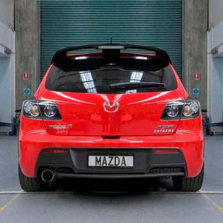 Спойлер "Трех ногий, Mazda Speed" (под стоп) для Mazda 3, хэтчбэк (2003-2009) купить недорого с доставкой в Надым
