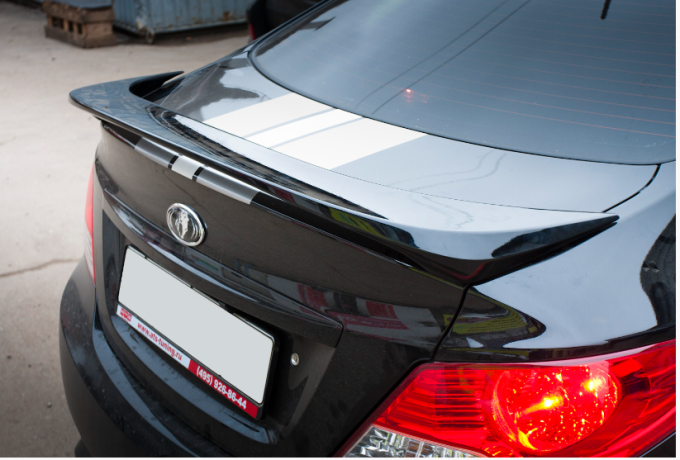 Спойлер высокий для Hyundai Solaris (2010-2016) купить недорого с доставкой в Надым