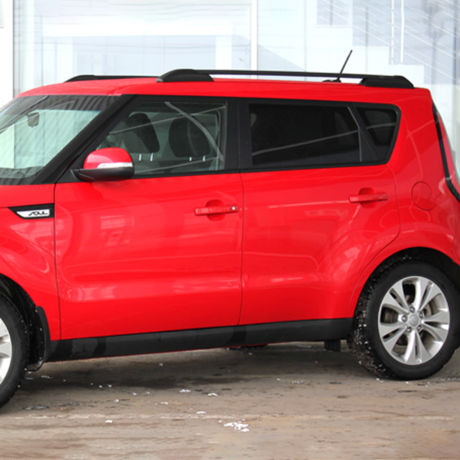 Рейлинги для Kia Soul (2013-2019) Чёрный купить недорого с доставкой в Надым
