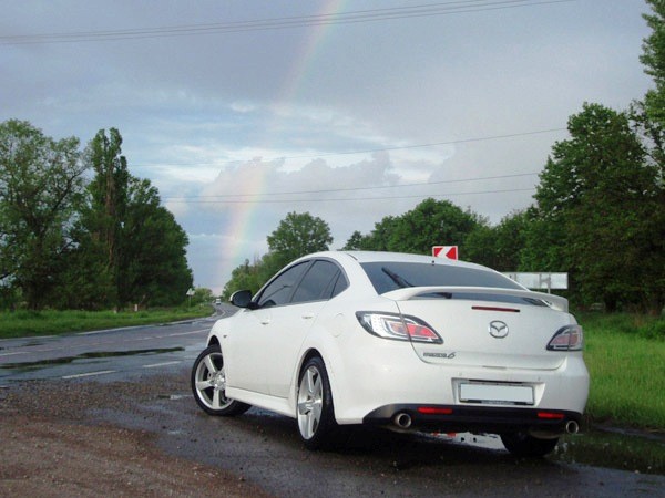 Спойлер на крышку багажника для Mazda 6 Hatchback (2008-2012) купить недорого с доставкой в Надым