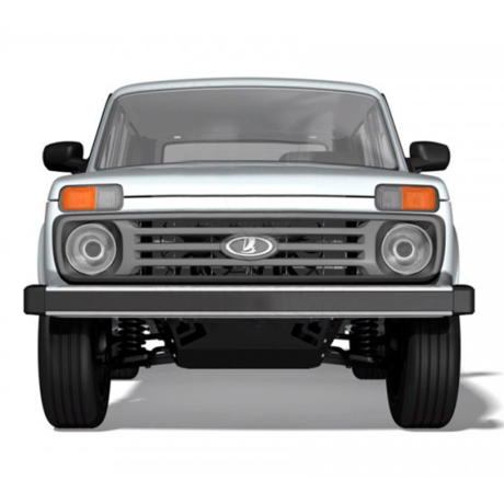 защита двигателя и осей нижних рычагов f-design для L@DA 4x4, urban, дюраль 5мм купить недорого с доставкой в Надым